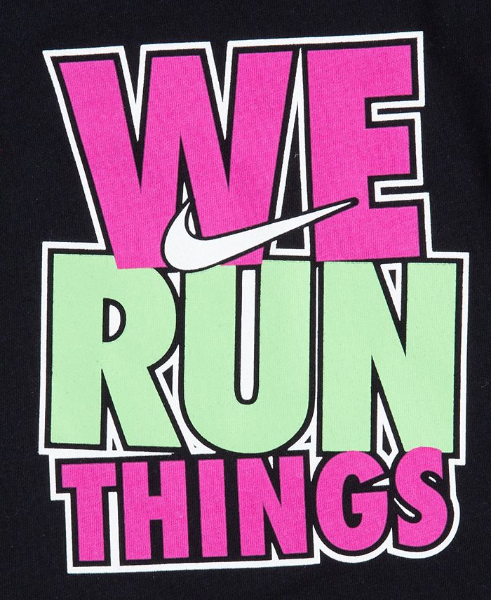nike we run this t shirt