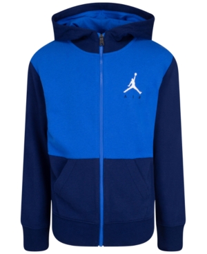 Jordan Big Boys Jumpman Air Full-Zip Sweatshirt