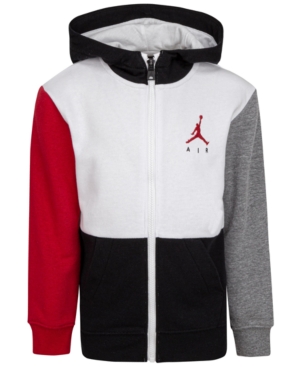 Jordan Big Boys Jumpman Air Full-Zip Sweatshirt
