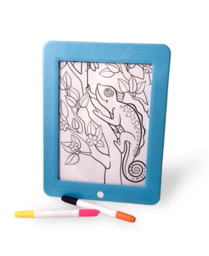 Disco Scribble 7 Pieces Glowing Drawing Board with Sound Activation Set