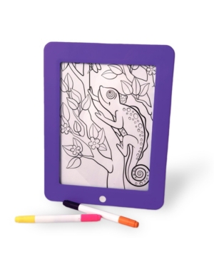 Disco Scribble 7 Pieces Glowing Drawing Board with Sound Activation Set