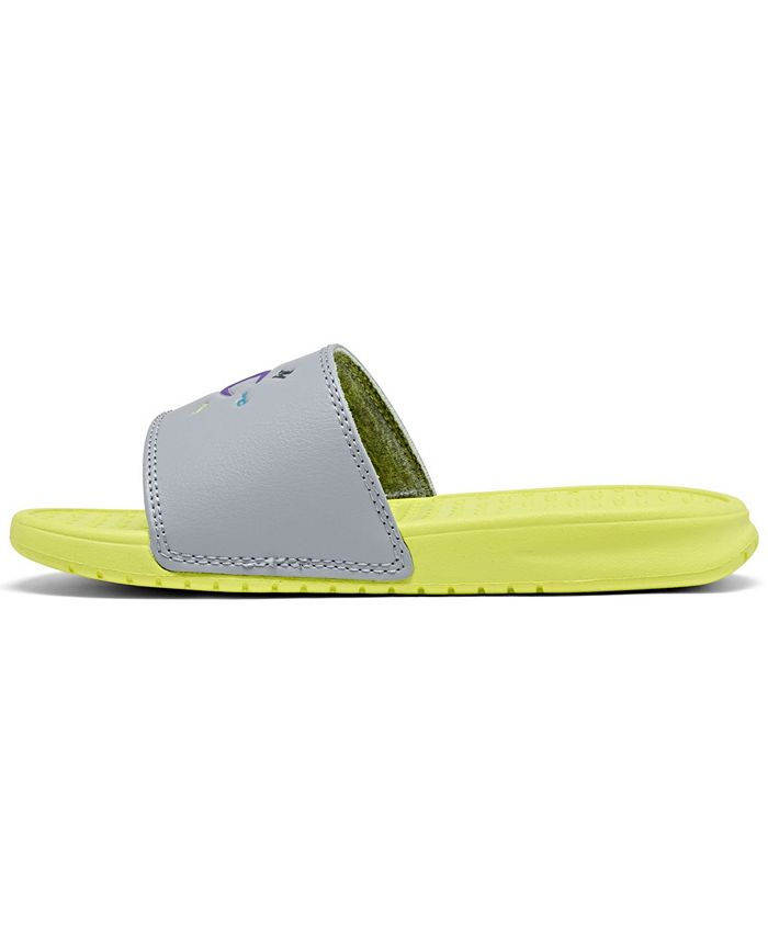 Champion Little Girls IPO Circular Slide Sandals from Finish Line - Macy's