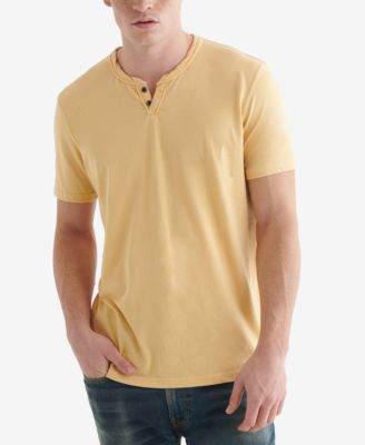 Men's Venice Burnout Notch Short Sleeves T-shirt