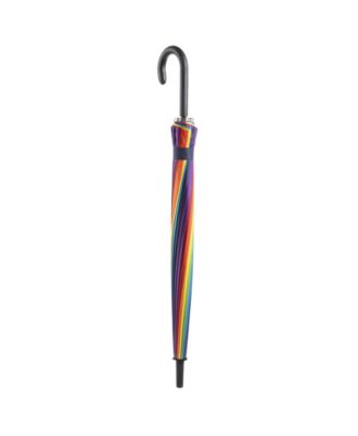 24 Rib Rainbow Auto-Open Stick Umbrella