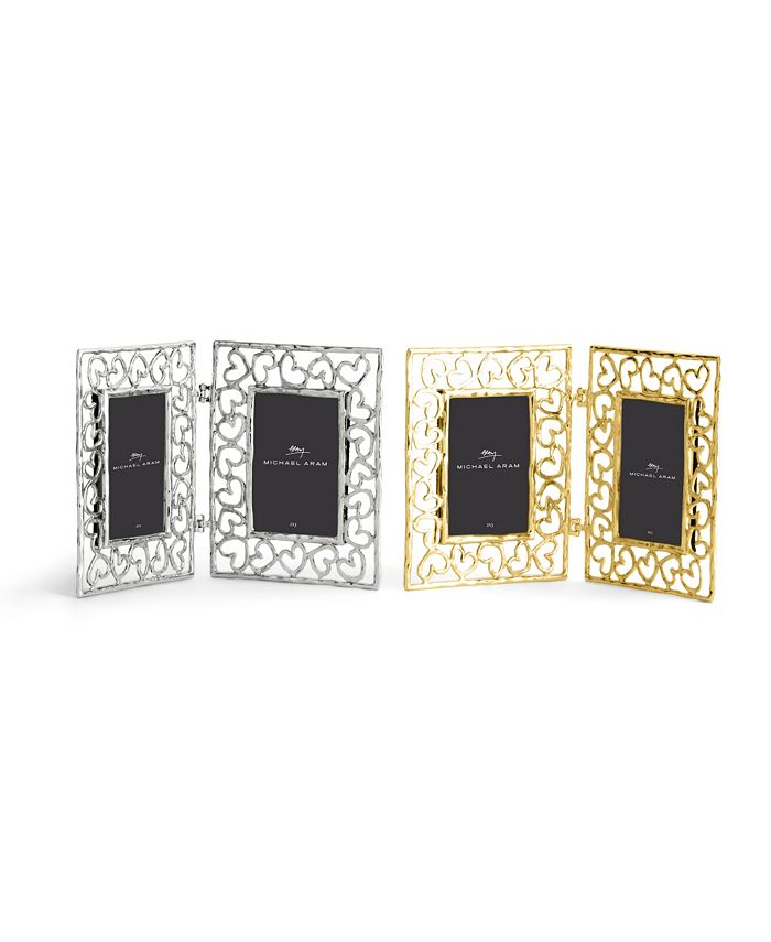 Michael Aram Double Heart Frame 2x3 - Macy's