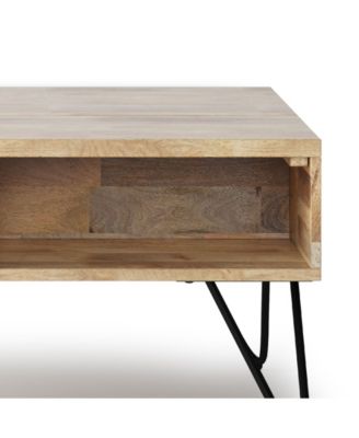 Hunter Solid Mango Wood Small Lift Top Coffee Table