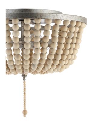 Allison Wood LED Flush Mount