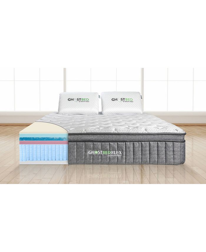 Ghostbed Flex 13" Plush Pillowtop Mattress Twin Macy's