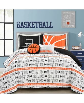Kids Basketball Game 5-Pc. Quilt Set, Full/Queen