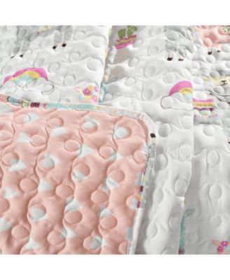 Kids Southwest Llama Cactus Throw, 60" x 50"