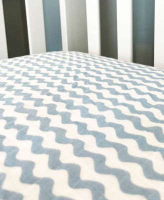 Baby Boys Waves Muslin Crib Sheet Macy s