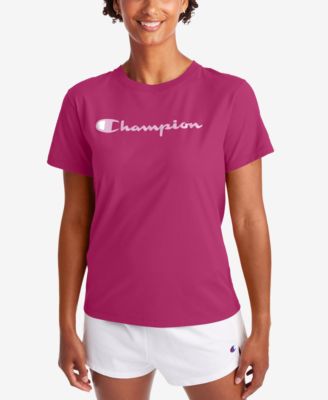 hot pink champion shirt