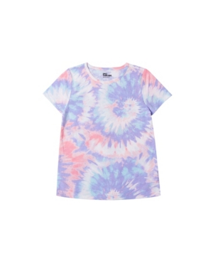 Toddler Girls All Over Print Basic Tee