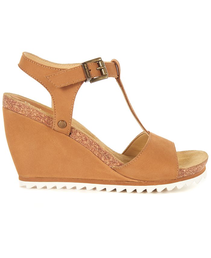 ladies barbour sandals