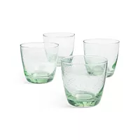 OAKE Bubble Glass Double Old-Fashioned Glasses, Set of 4 Deals
