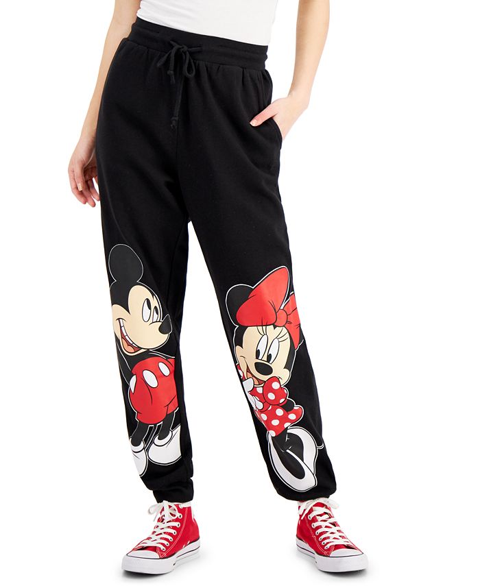 Disney Juniors' Mickey & Minnie Jogging Pants - Macy's