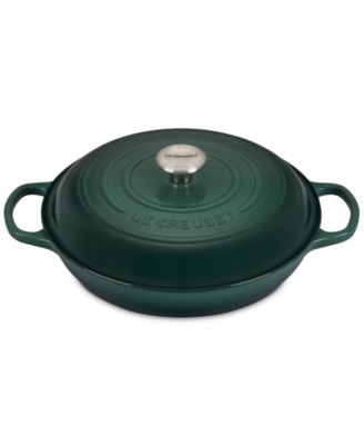 3.5-Qt. Signature Enameled Cast Iron Braiser