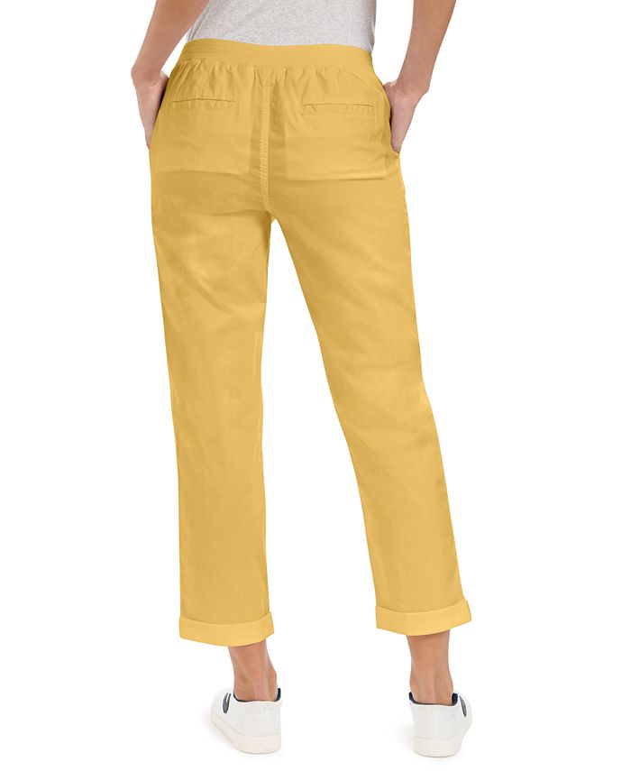 cuffed utility trousers