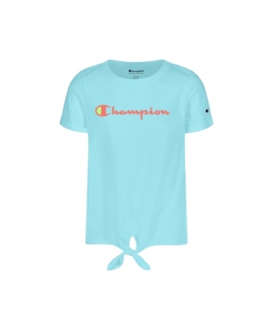 Big Girls Tie Front Tee