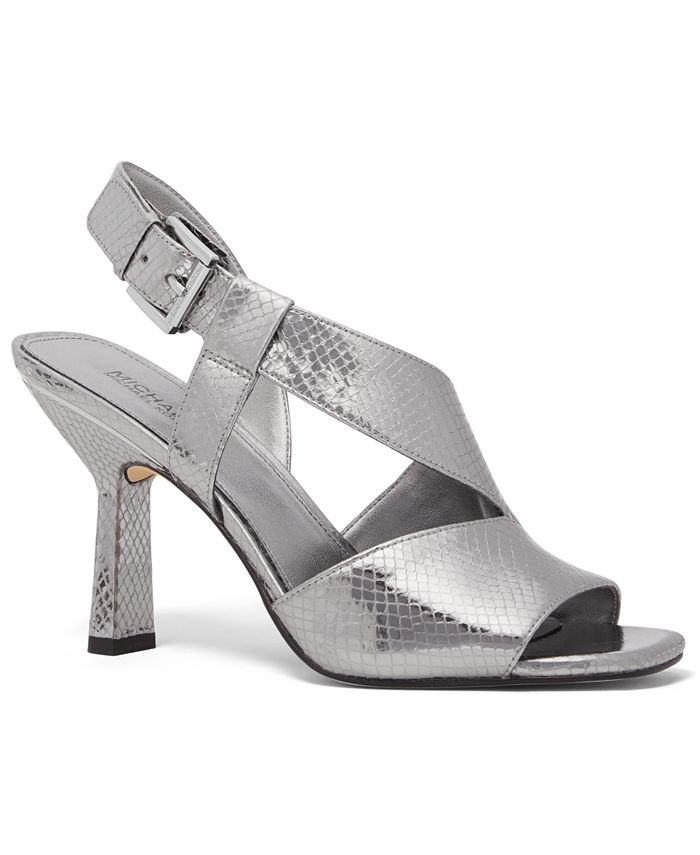 Michael Kors Women's Cleo Slingback Dress Sandals & Reviews - Sandals -  Shoes - Macy's