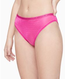 Women's CK One Glisten High-Leg Tanga Underwear QF6525