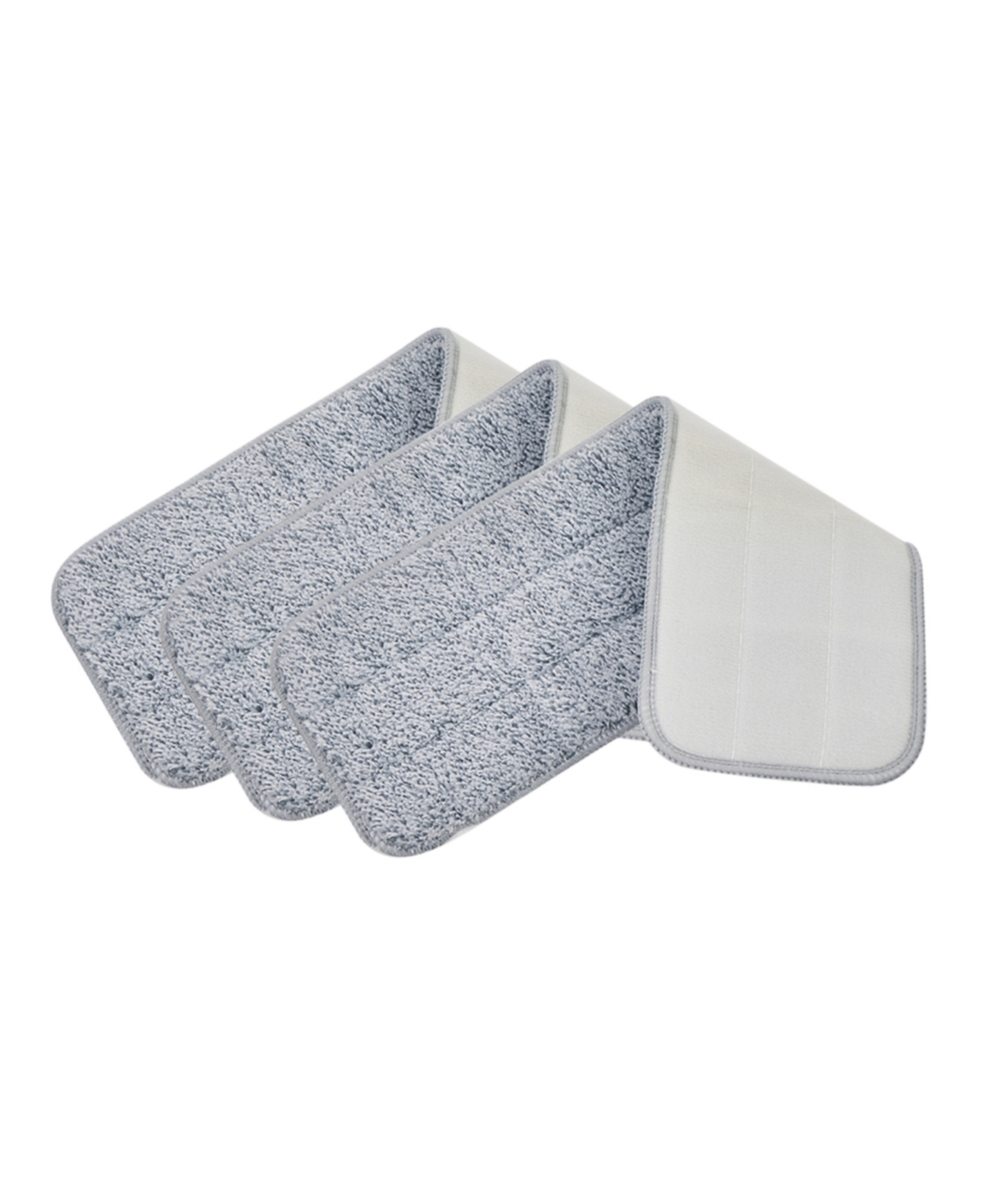 3-piece Mop Pad Replacement for Spray-250 Spray Mop - Gray