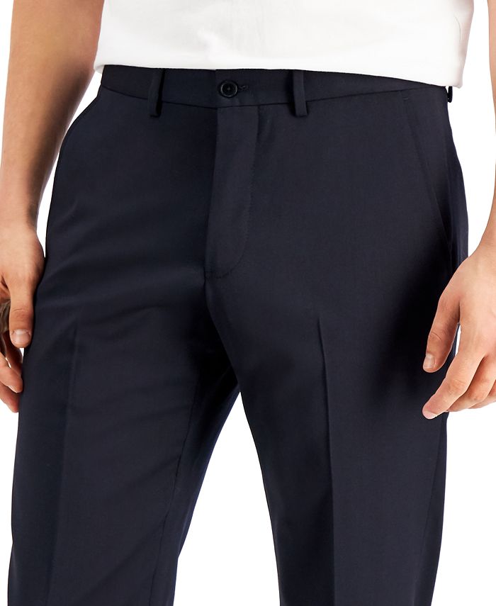 AX Armani Exchange Armani Exchange Men's SlimFit Navy Solid Wool Suit Separate Pants Macy's