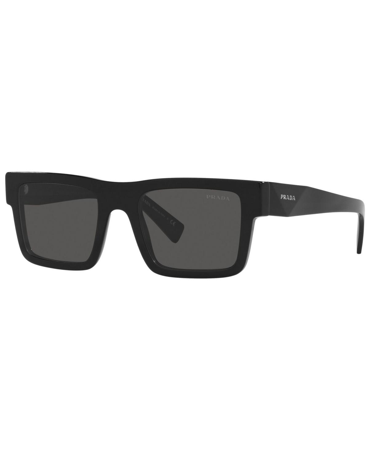 Prada Man Sunglasses Pr 19ws In Dark Grey