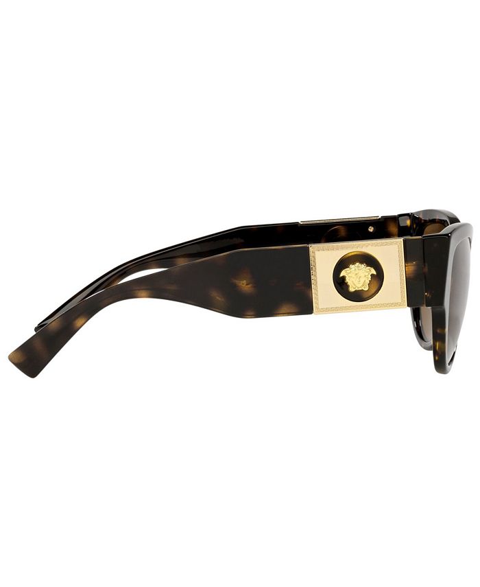 Versace Women's Polarized Sunglasses, VE4398 55 - Macy's