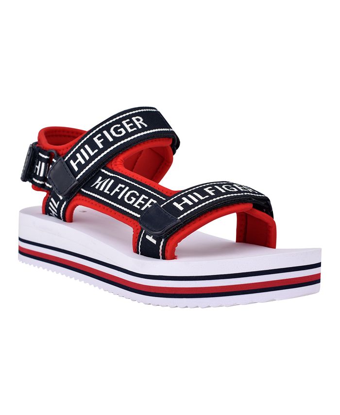 Tommy Hilfiger Women's Nurii Hook and Sport Sandals - Macy's