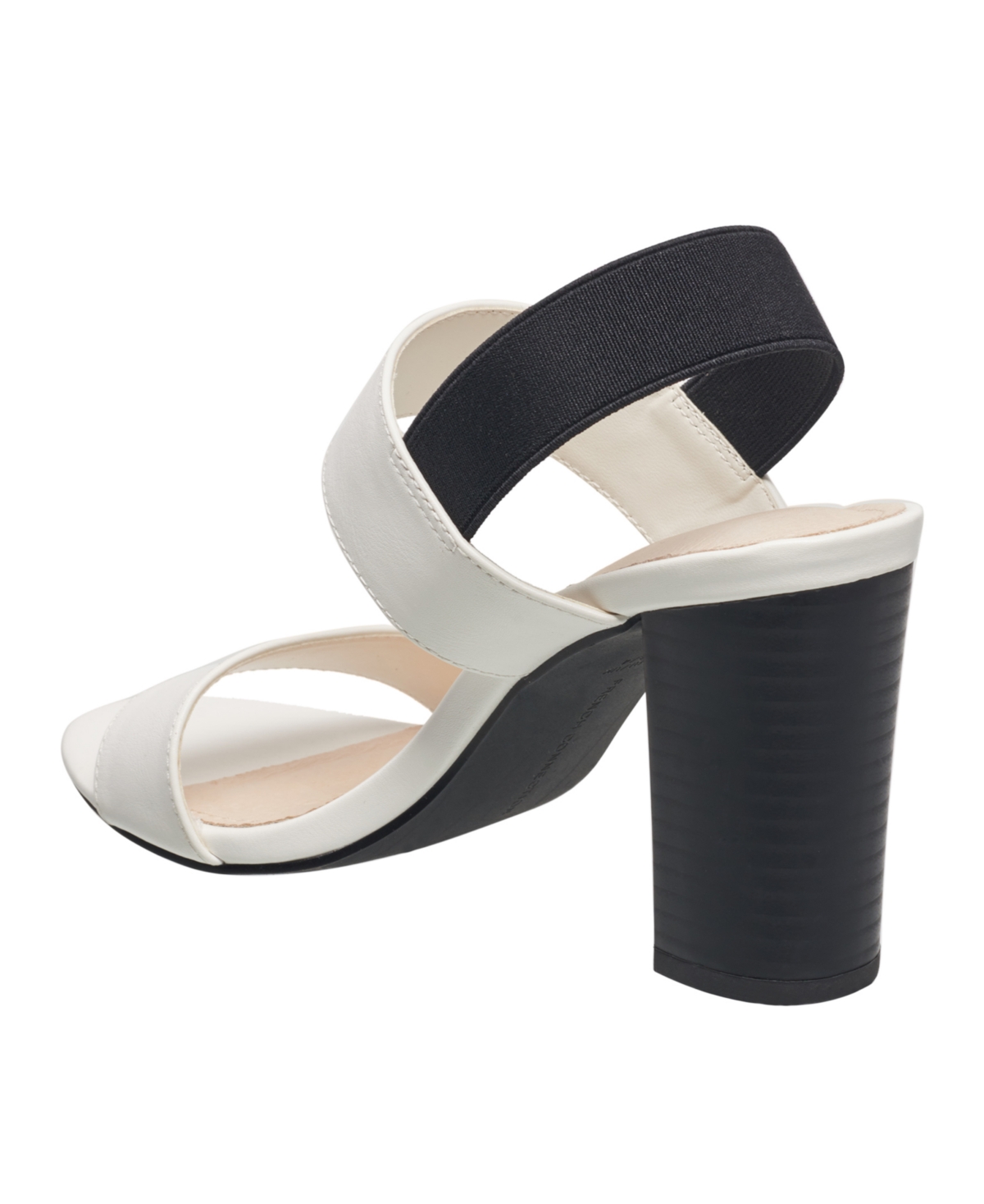 French Connection Women's Dakota Double Band Sling Back High Heel Sandals