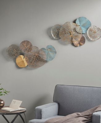 Lenzie 2 Piece Wall Decor Set, 26.9" x 1.9"