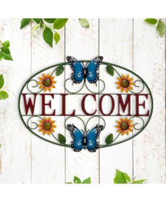 Whimsical Welcome Wall Decor
