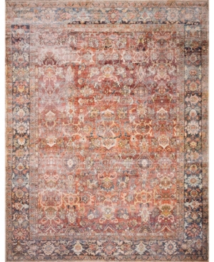 Spring Valley Home Layla Lay-02 2'3" X 3'9" Area Rug In Paprika