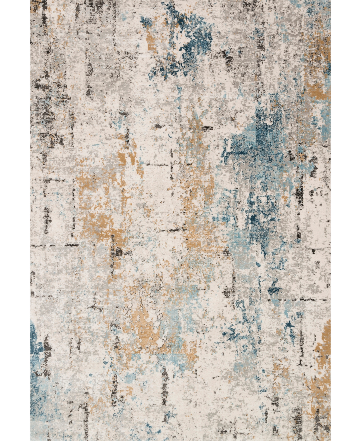 Loloi Ii Alchemy Alc-01 6'7in x 9'2in Area Rug - Taupe, Slate