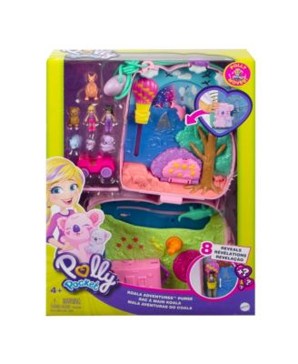Polly Pocket Koala Adventures Purse & Accessories, 2-In-1 Toy - Macy's
