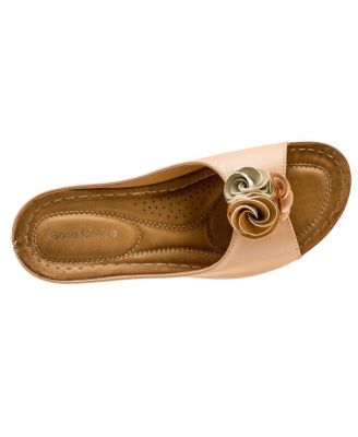 Women's Sydney Rosette Wedge Sandals