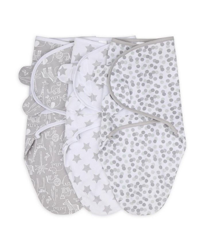 The Peanutshell Baby Boys and Girls Swaddles, Pack of 3 - Macy's