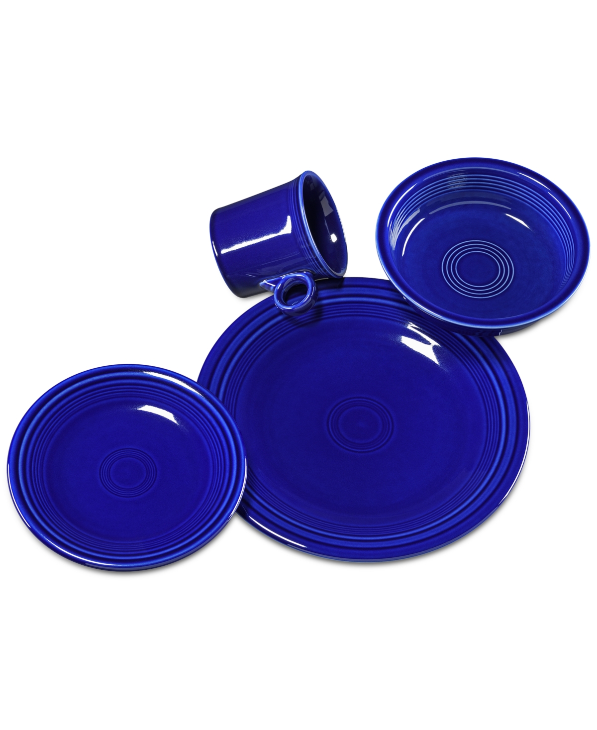 Fiesta 4-piece Place Setting In Blue