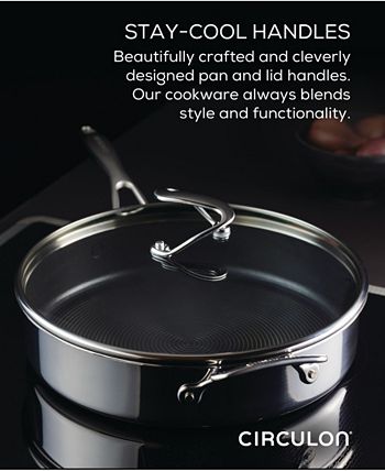 Circulon SteelShield C-Series Induction Sauté Pan With Lid And Hybrid Non Stick Coating 30 Cm Frying 58260635