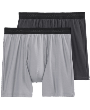 Men's Ultimate Freedom Long Leg Boxer Brief Pack of 2