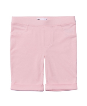 Toddler Girls Solid Bermuda Shorts