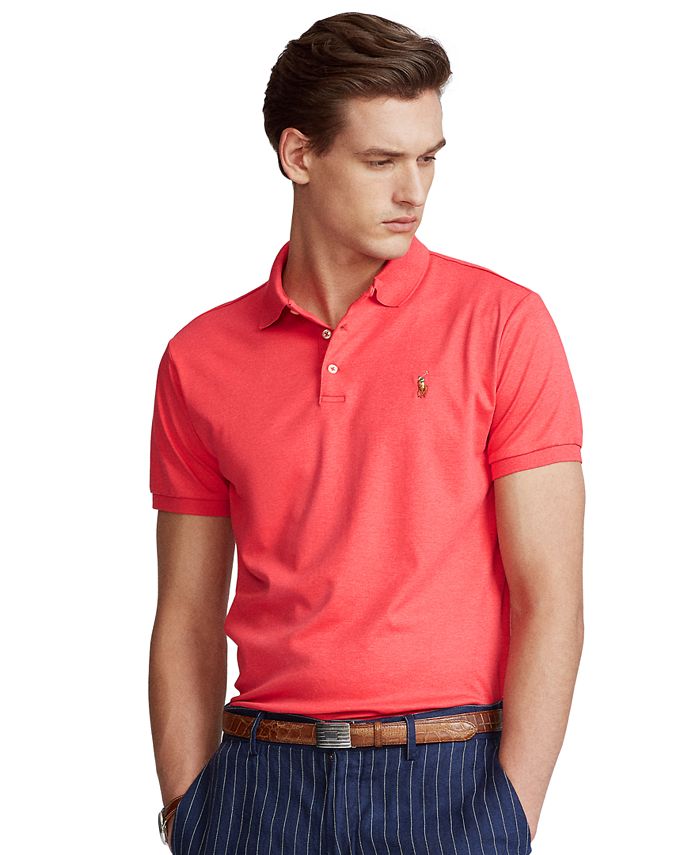 Polo Ralph Lauren Men's Custom Slim Fit Soft Cotton Polo Shirt ...