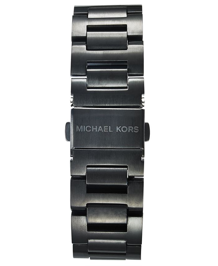 Michael Kors Brecken Chronograph Silver Dial Silver Steel Strap Watch For Women - MK8562