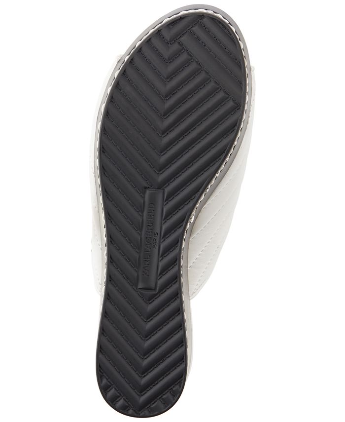 Karl Lagerfeld Paris Leni Wedge Sandals - Macy's