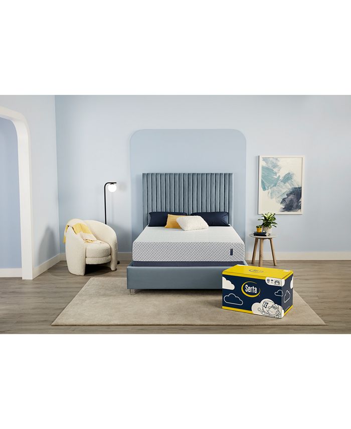 Serta EZ Tote 10" Cushion Firm Gel Memory Foam Mattress Queen Macy's