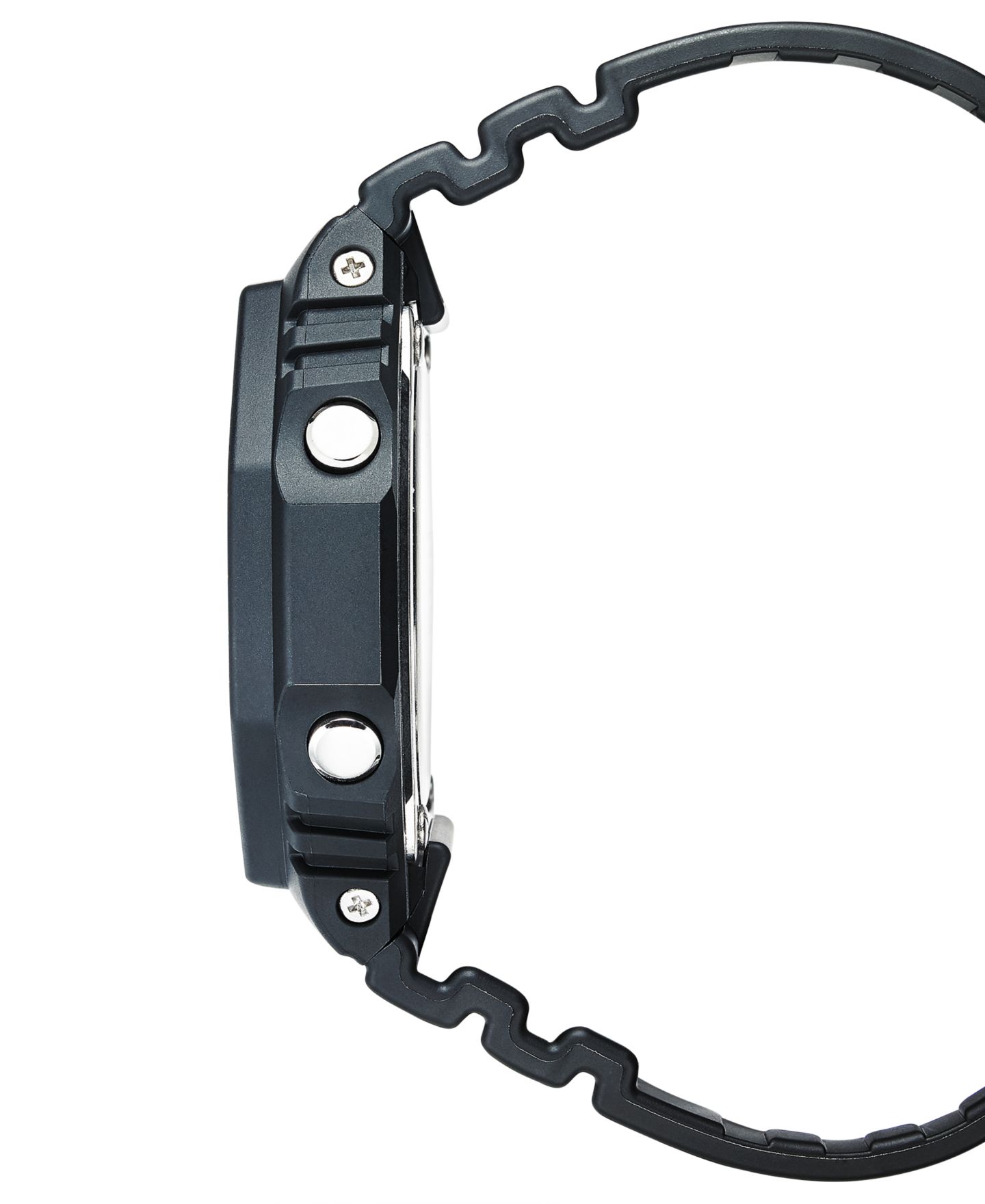 Мужские часы G-Shock Analog-Digital Black Resin Strap Watch 45.4mm — фото 6