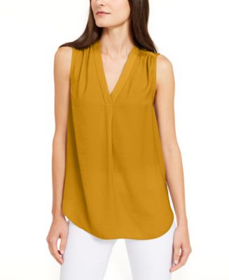 Alfani Petite V-Neck Tank Top, Created for Macy's - Macy's