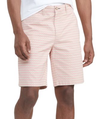 Tommy Hilfiger - Men's Classic-Fit TH Flex Stretch Flamingo Critter-Print 9" Shorts