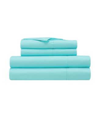 Serta Queen Simply Clean Sheet Set Navy